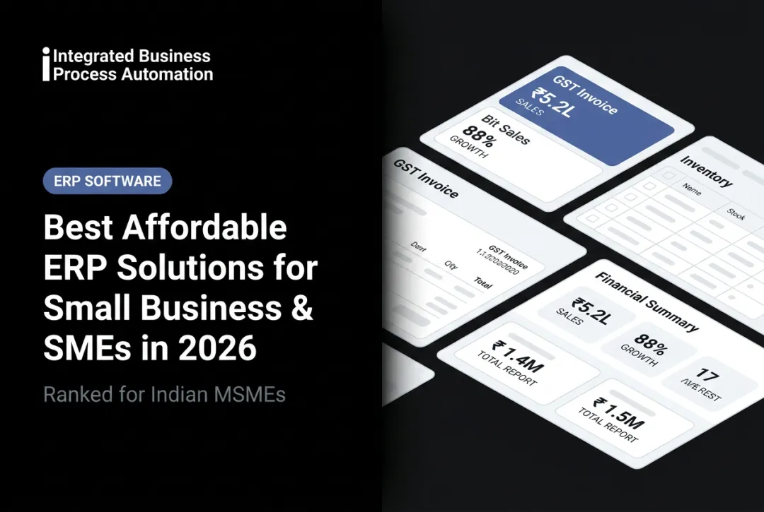Best Affordable ERP Solutions for Small Business & SMEs in 2026