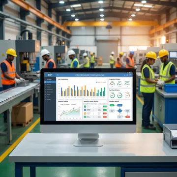 ERP Software for Manufacturing Industry in India