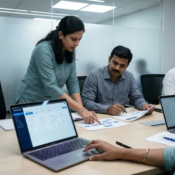 ERP implementation planning session