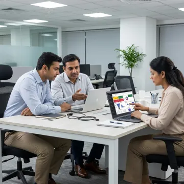 Enterprise team using Bizionix business application platform