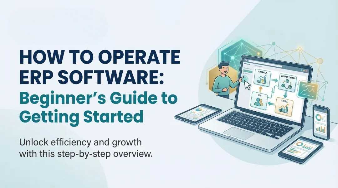 Cover image for How to Operate ERP Software: Beginner's Guide to Getting Started