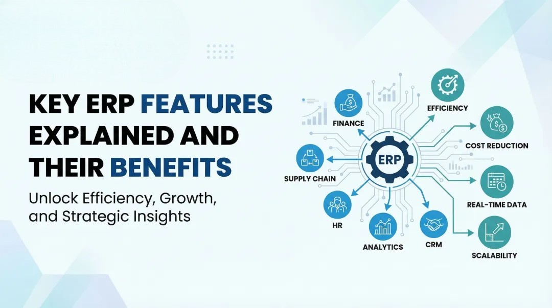Cover image for Key ERP Features Explained and Their Benefits