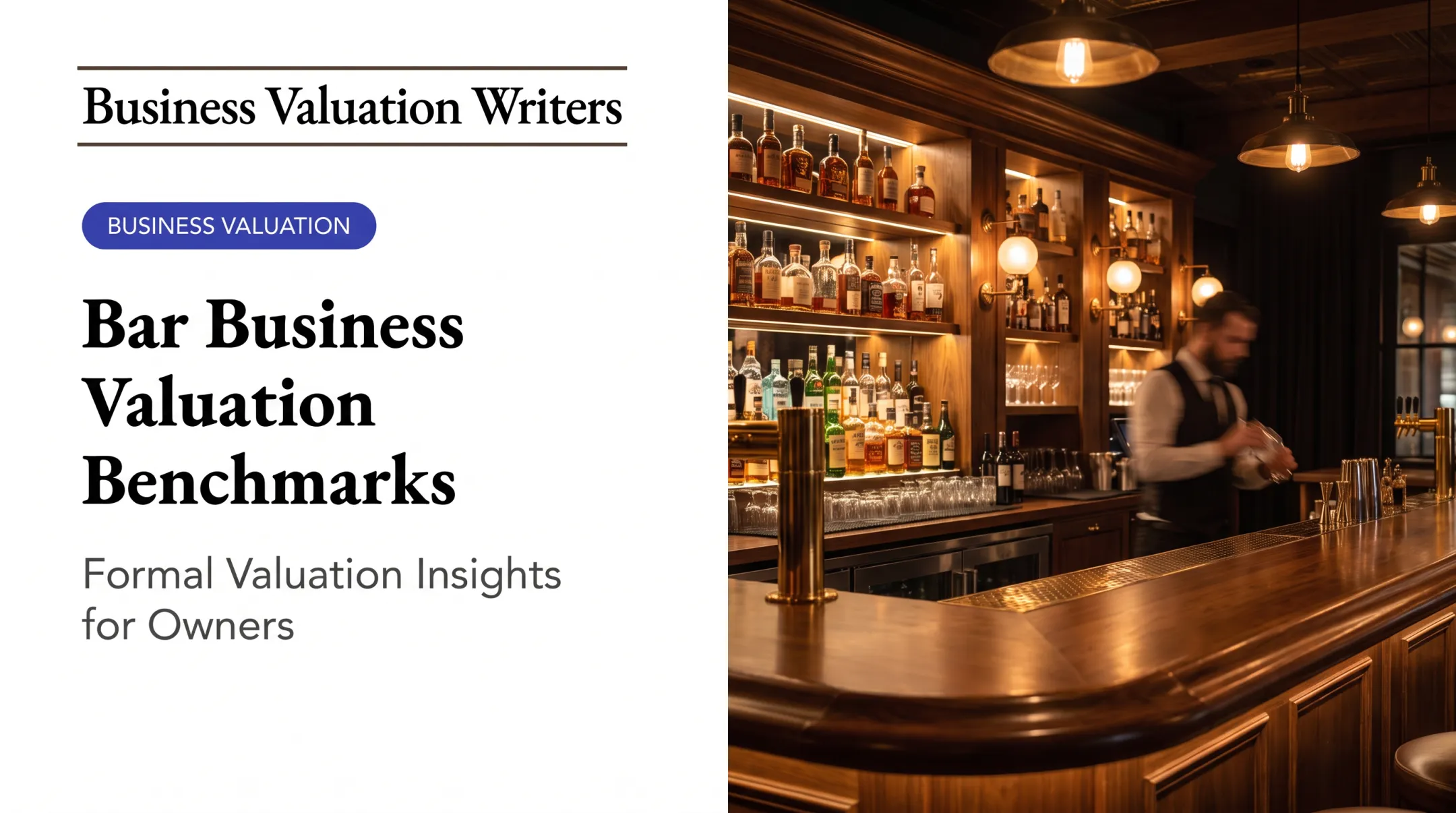 Bar Business Valuation Benchmarks