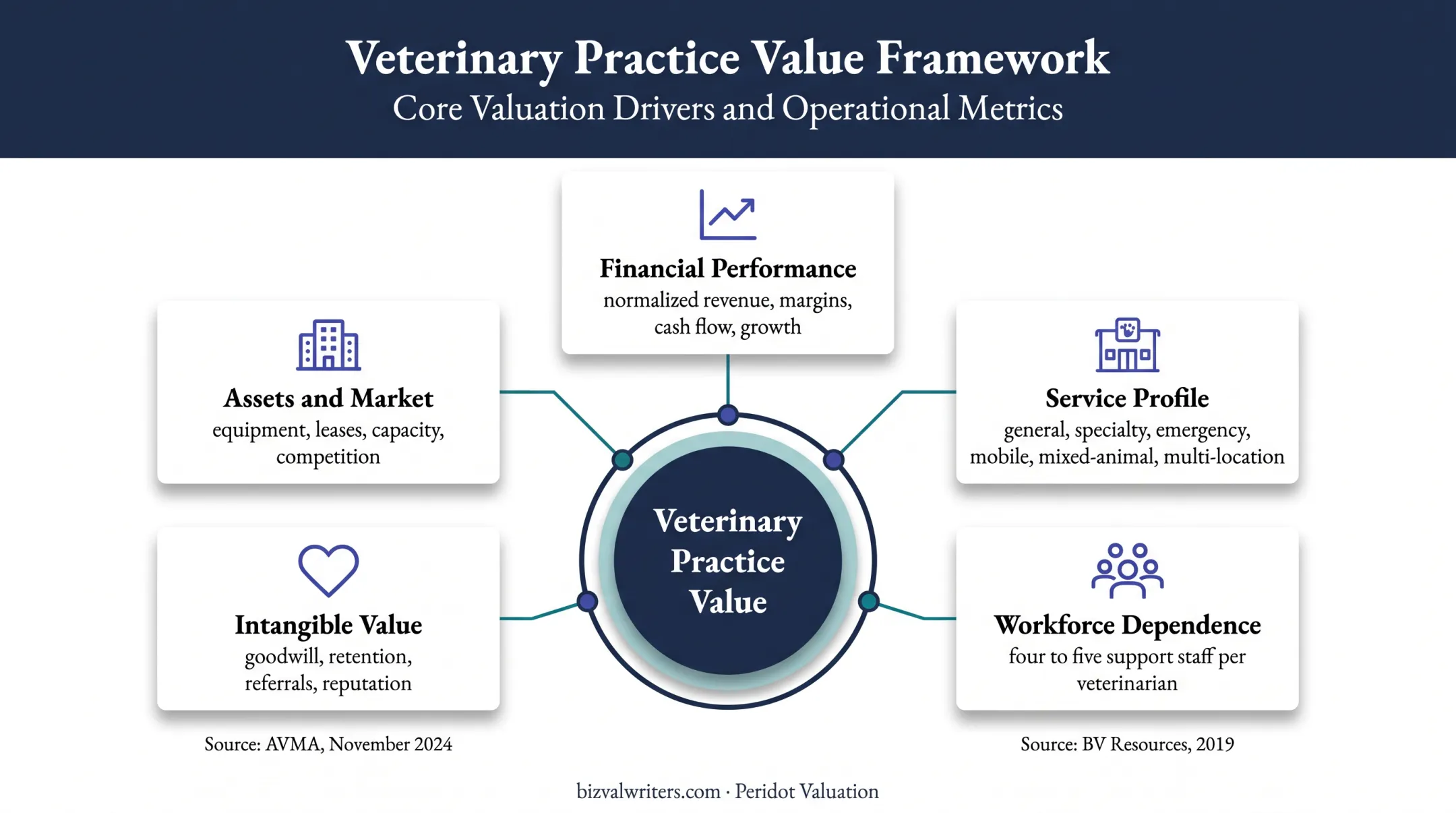 Five veterinary practice value factors affecting risk and earnings