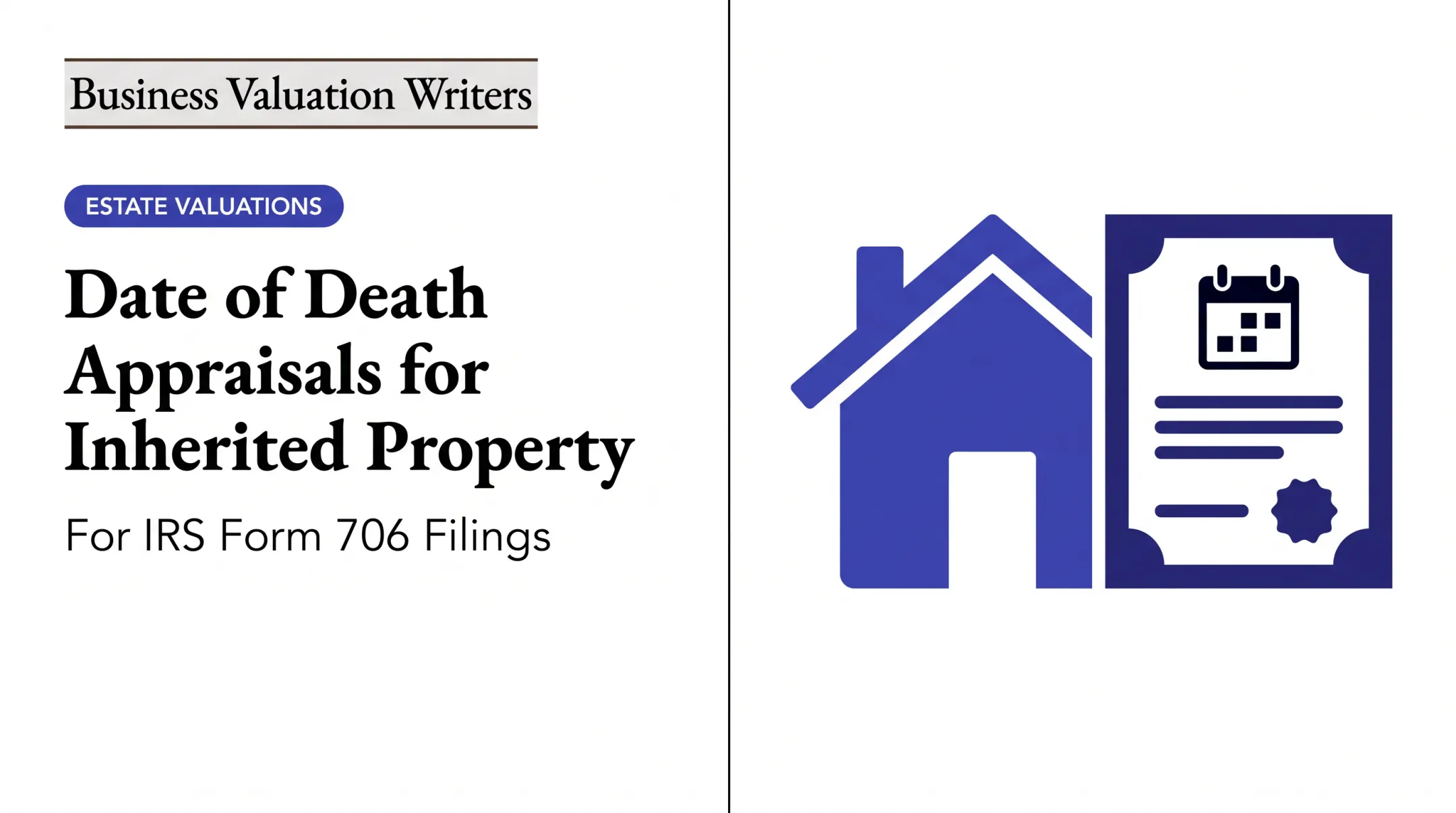 Date of Death Appraisals for Inherited Property