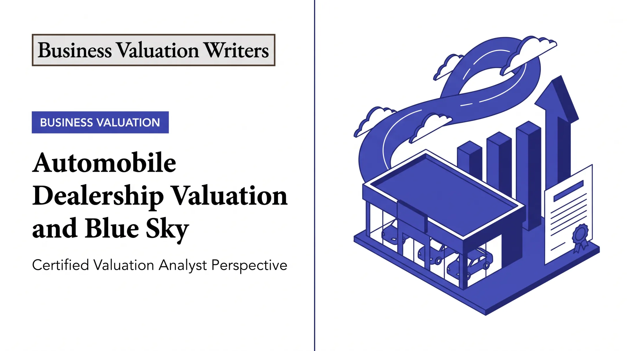 Automobile Dealership Valuation and Blue Sky