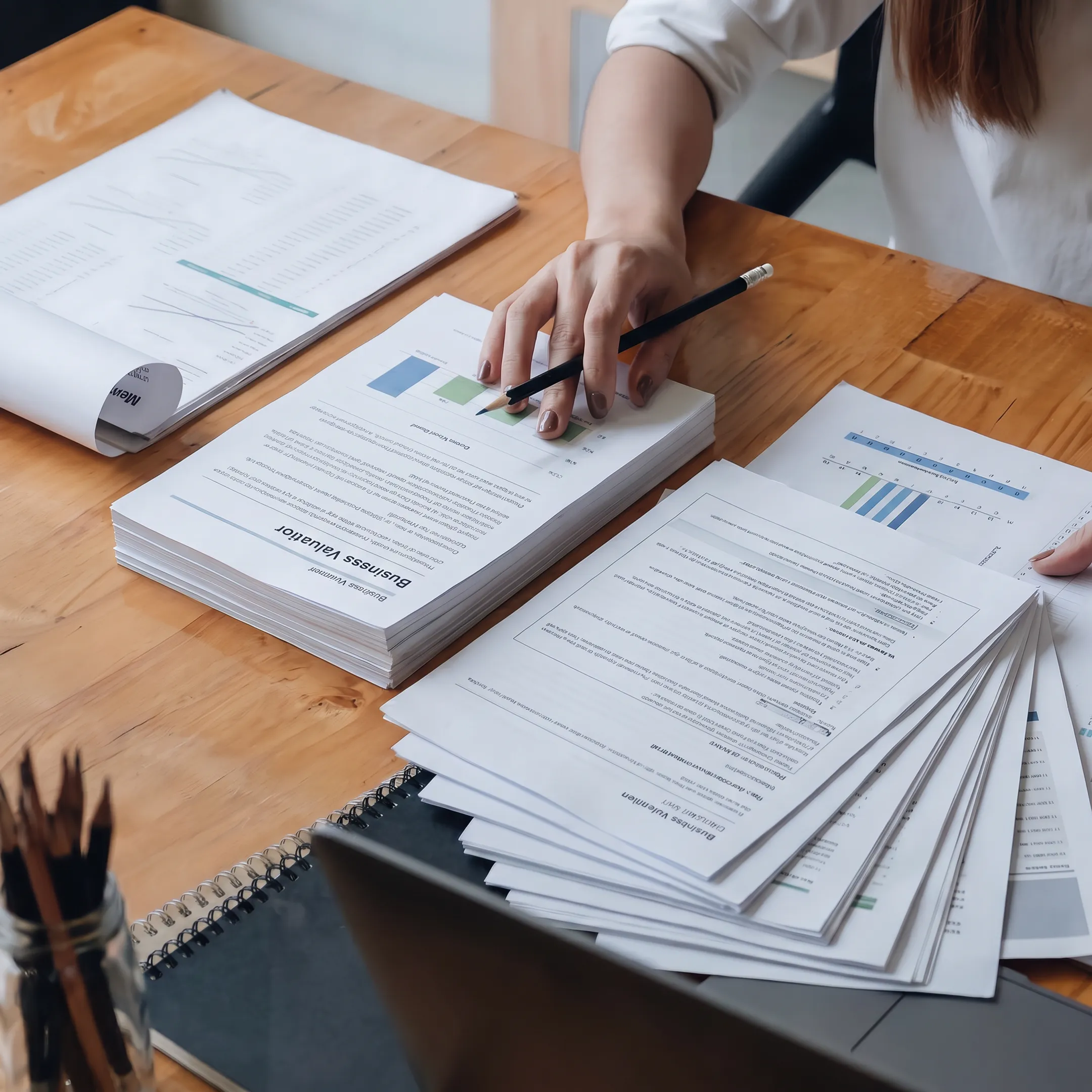 Business valuation report prepared for gift tax planning
