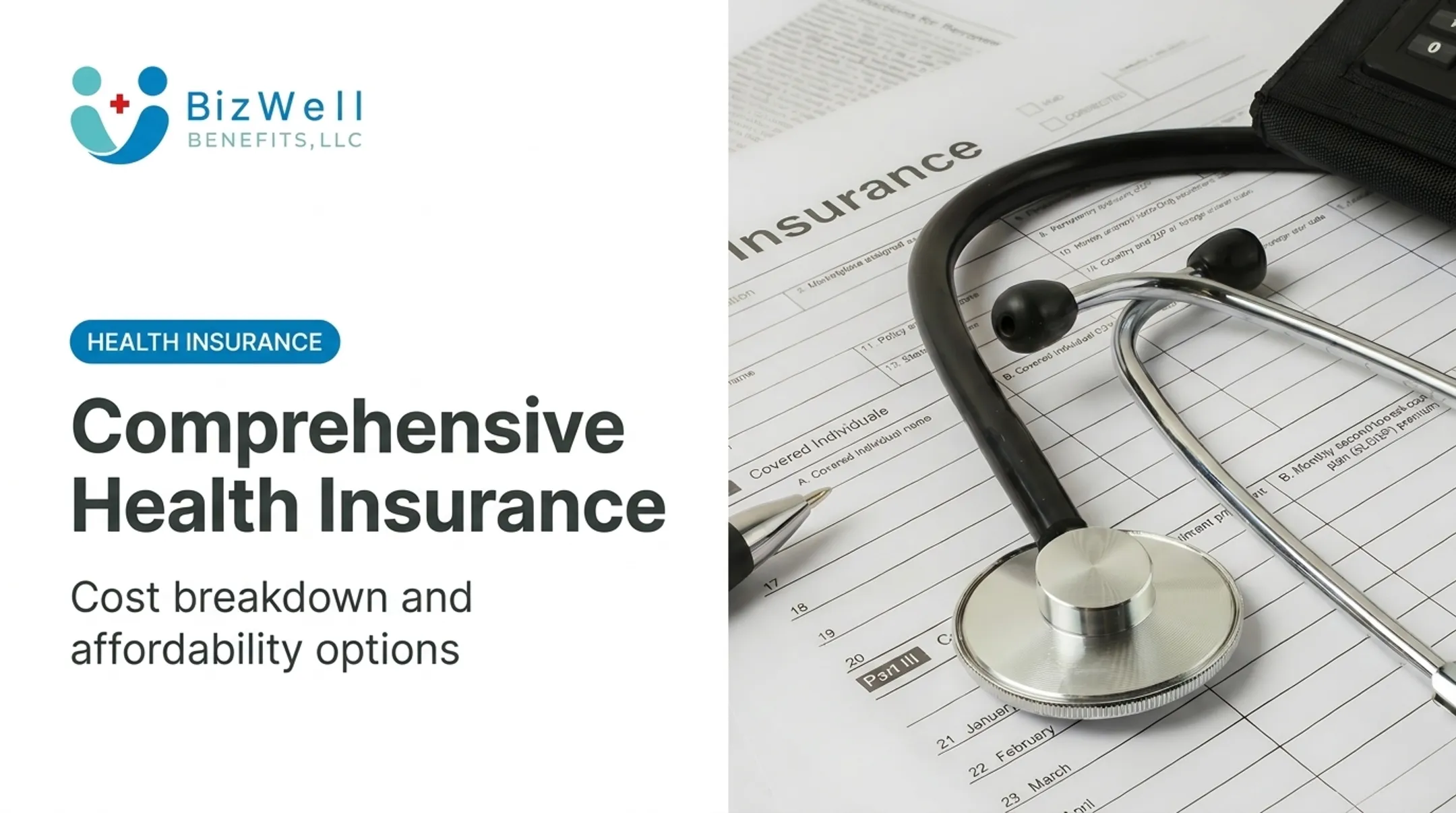 Comprehensive Health Insurance: Cost breakdown and affordability options