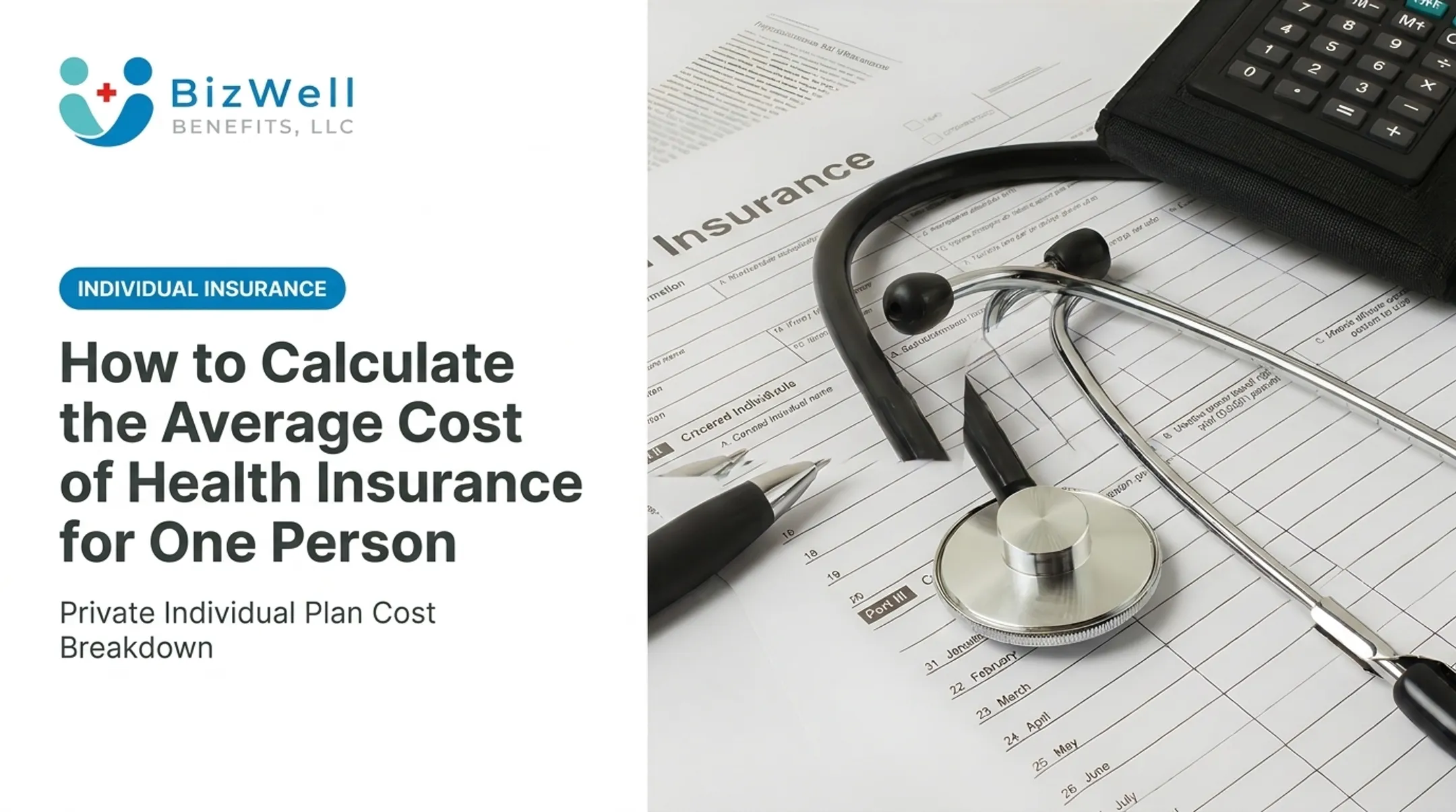 How to Calculate the Average Cost of Health Insurance for One Person