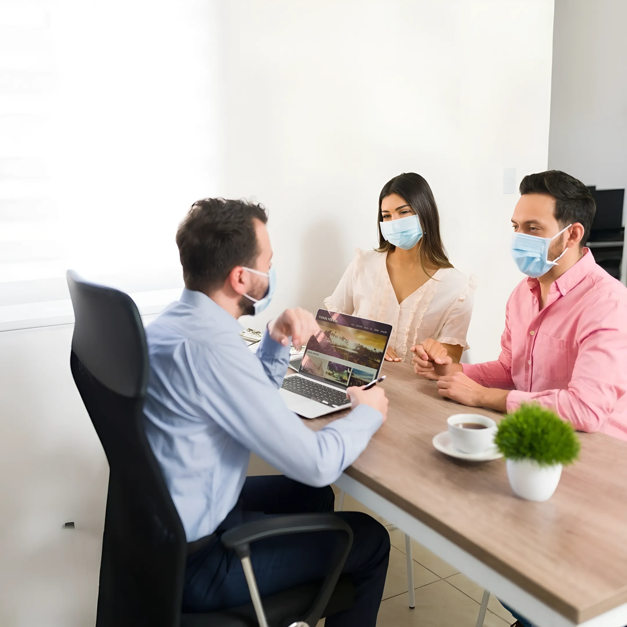 Couple discussing personalized private health insurance options