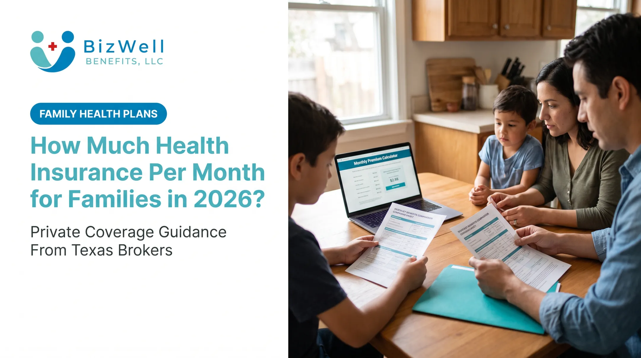 How Much Health Insurance Per Month for Families in 2026?