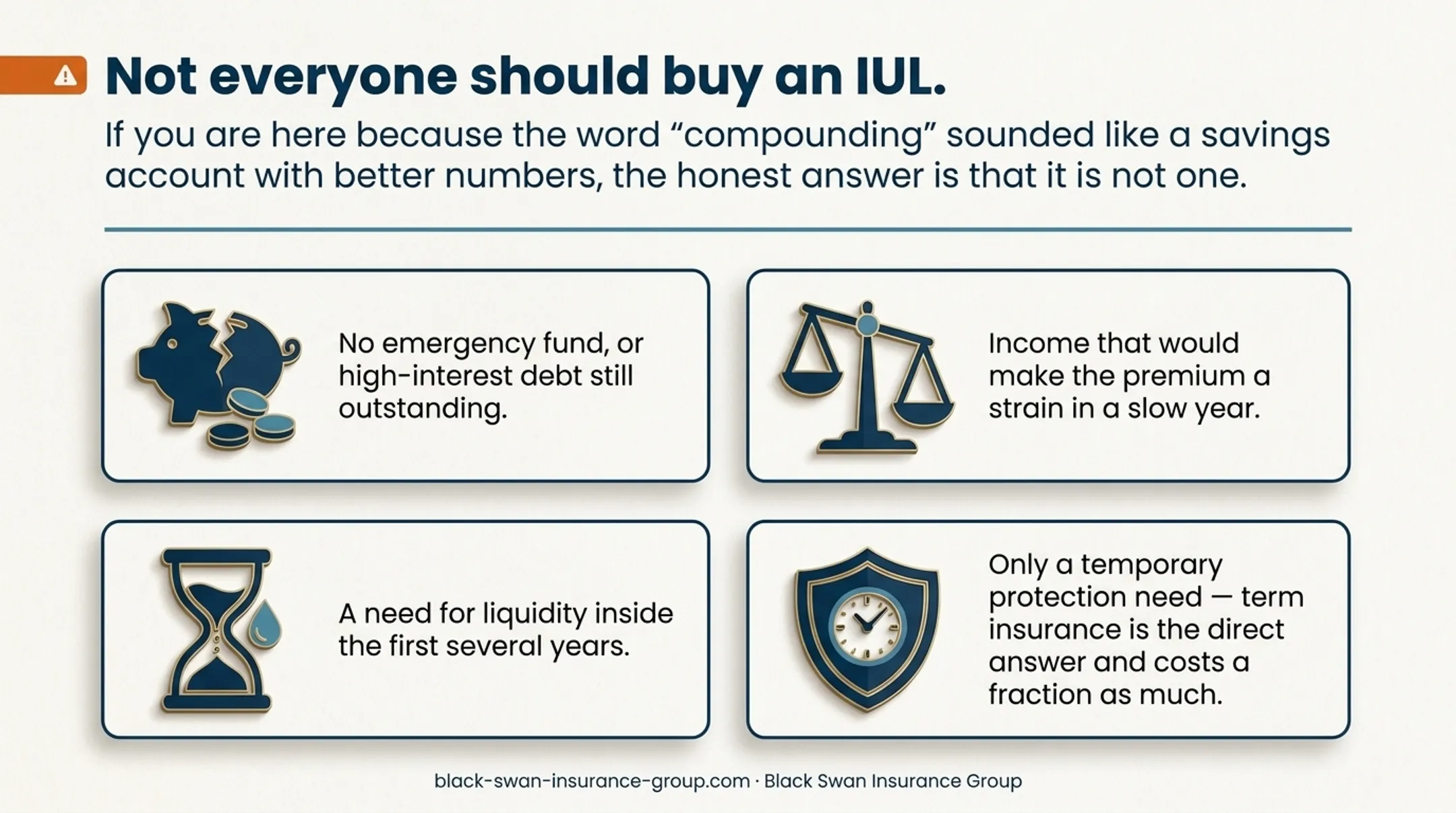 IUL financial planning suitability and poor-fit comparison guide