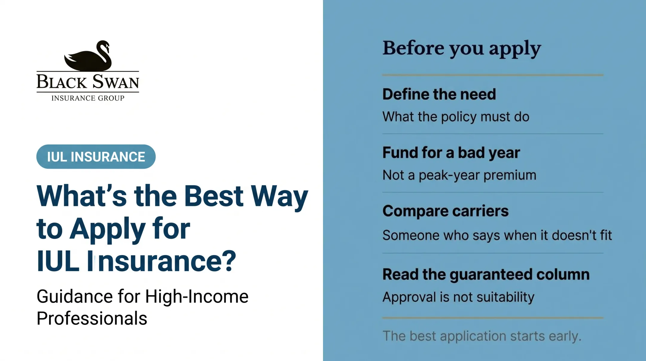 What's the Best Way to Apply for IUL Insurance?