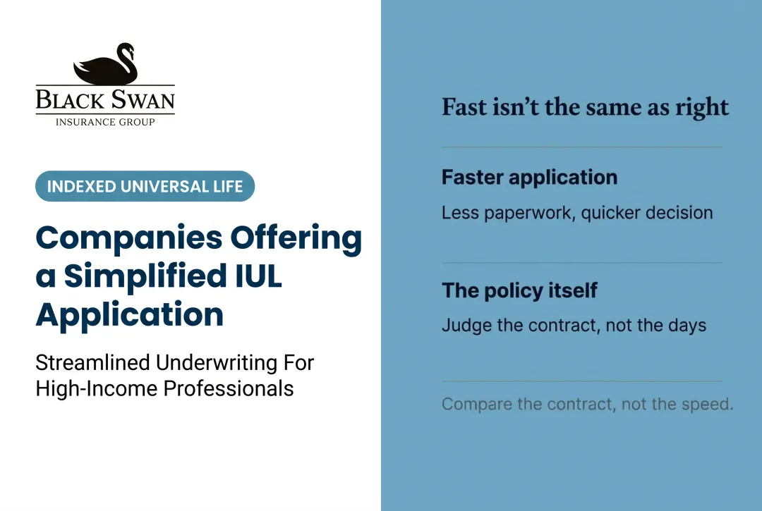 Companies Offering a Simplified IUL Application