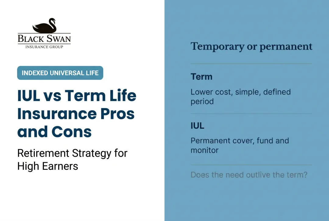 IUL vs Term Life Insurance Pros and Cons