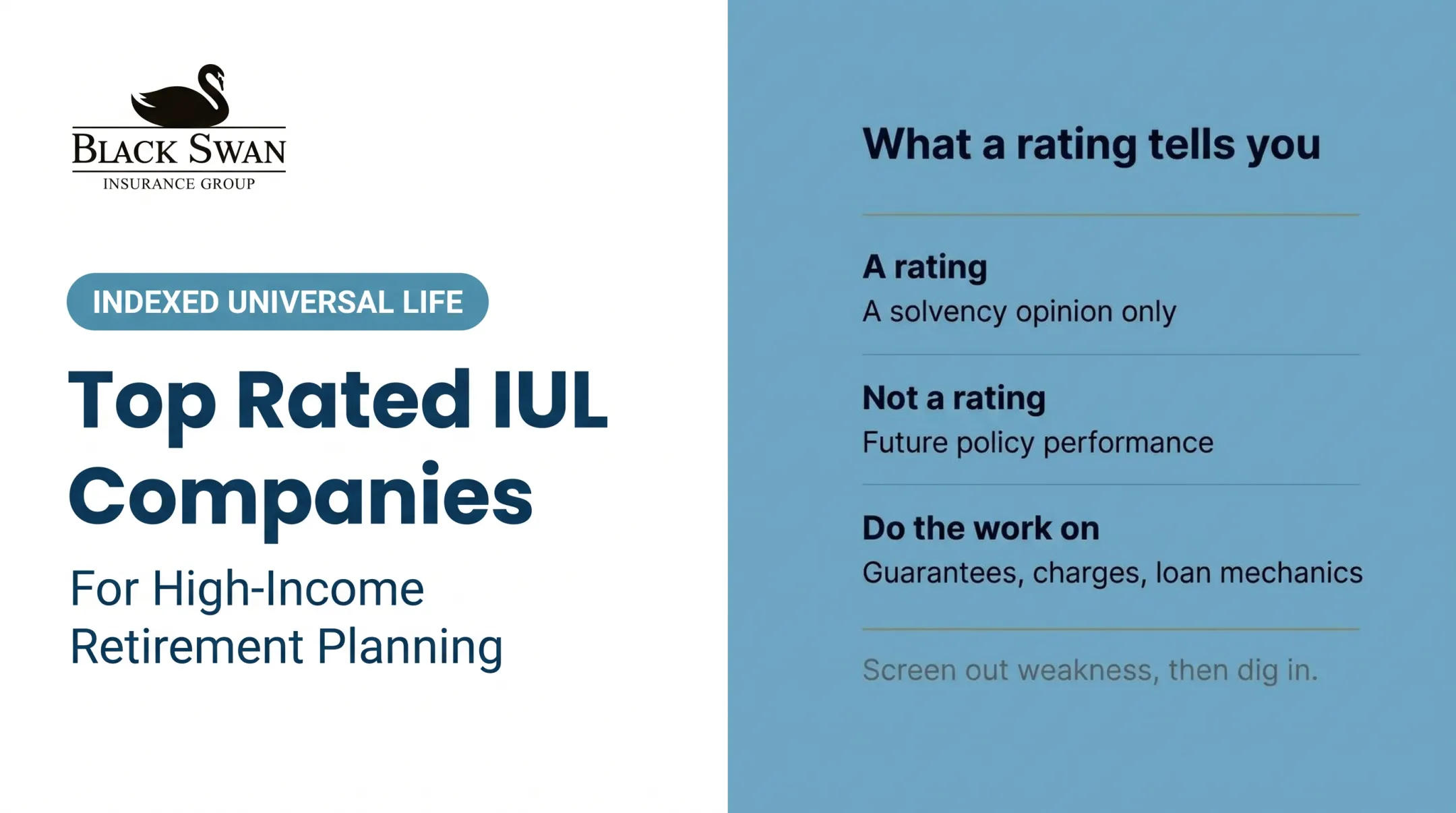 Top Rated IUL Companies