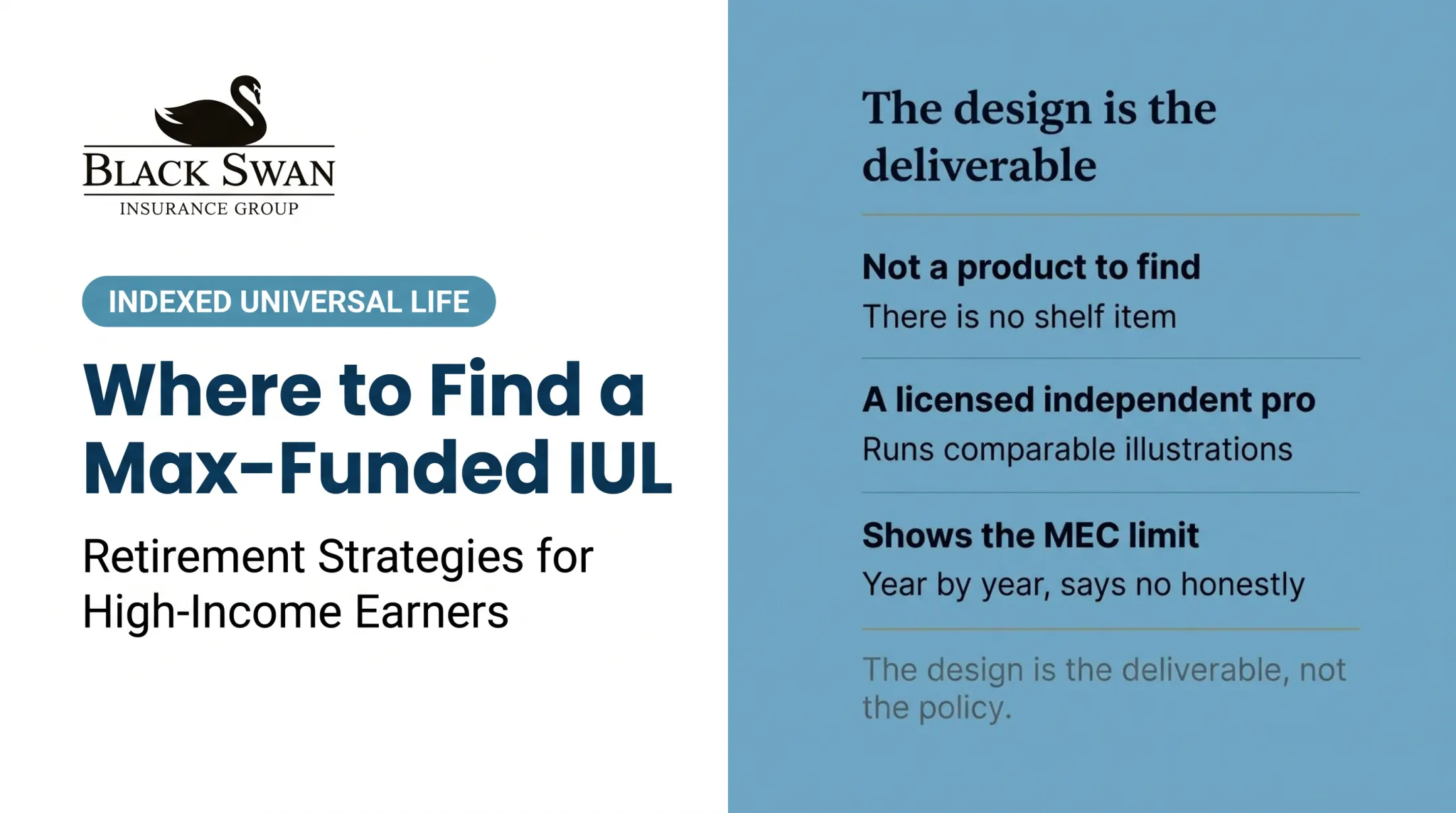 Where to Find a Max-Funded IUL