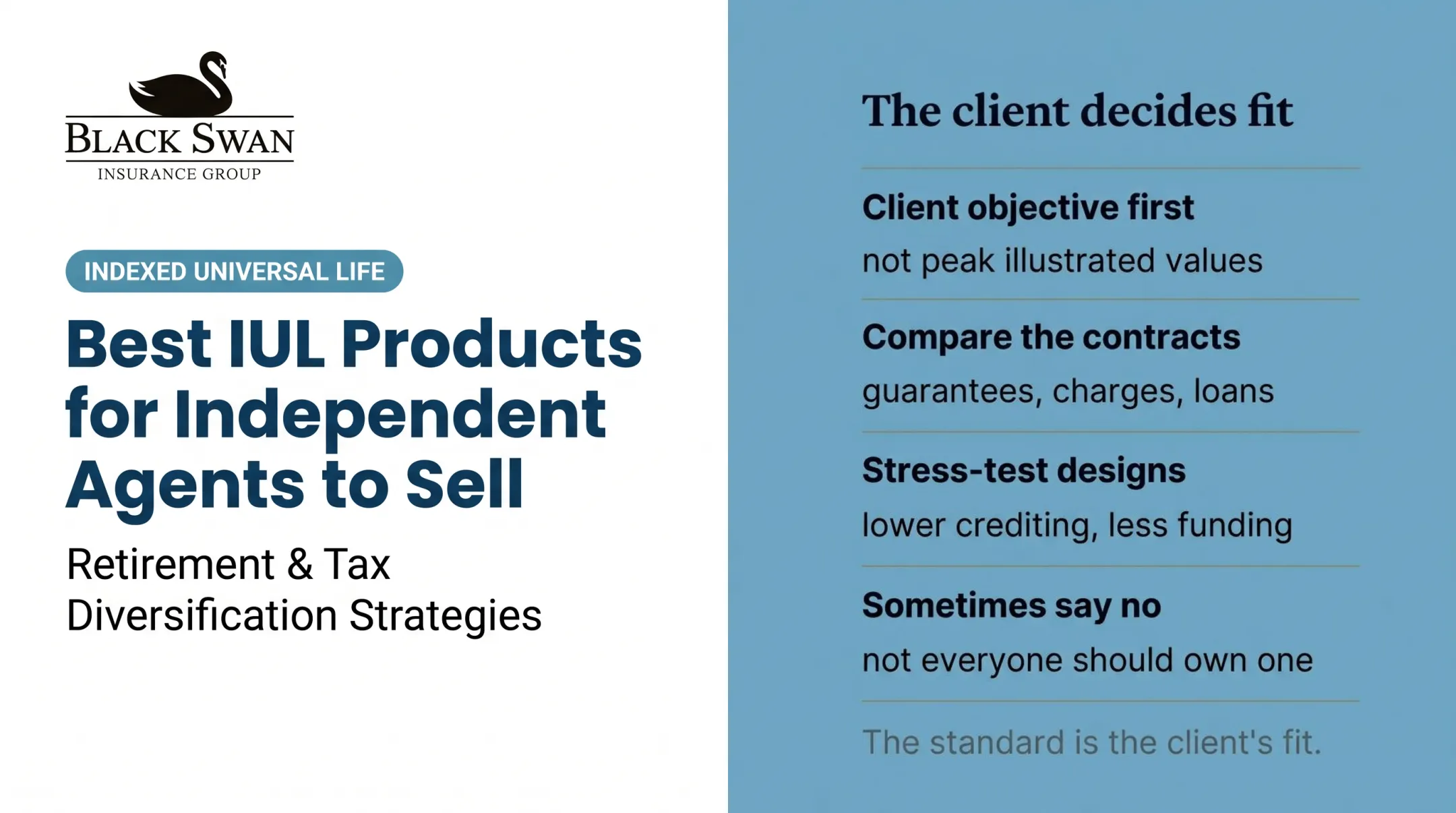 Best IUL Products for Independent Agents to Sell