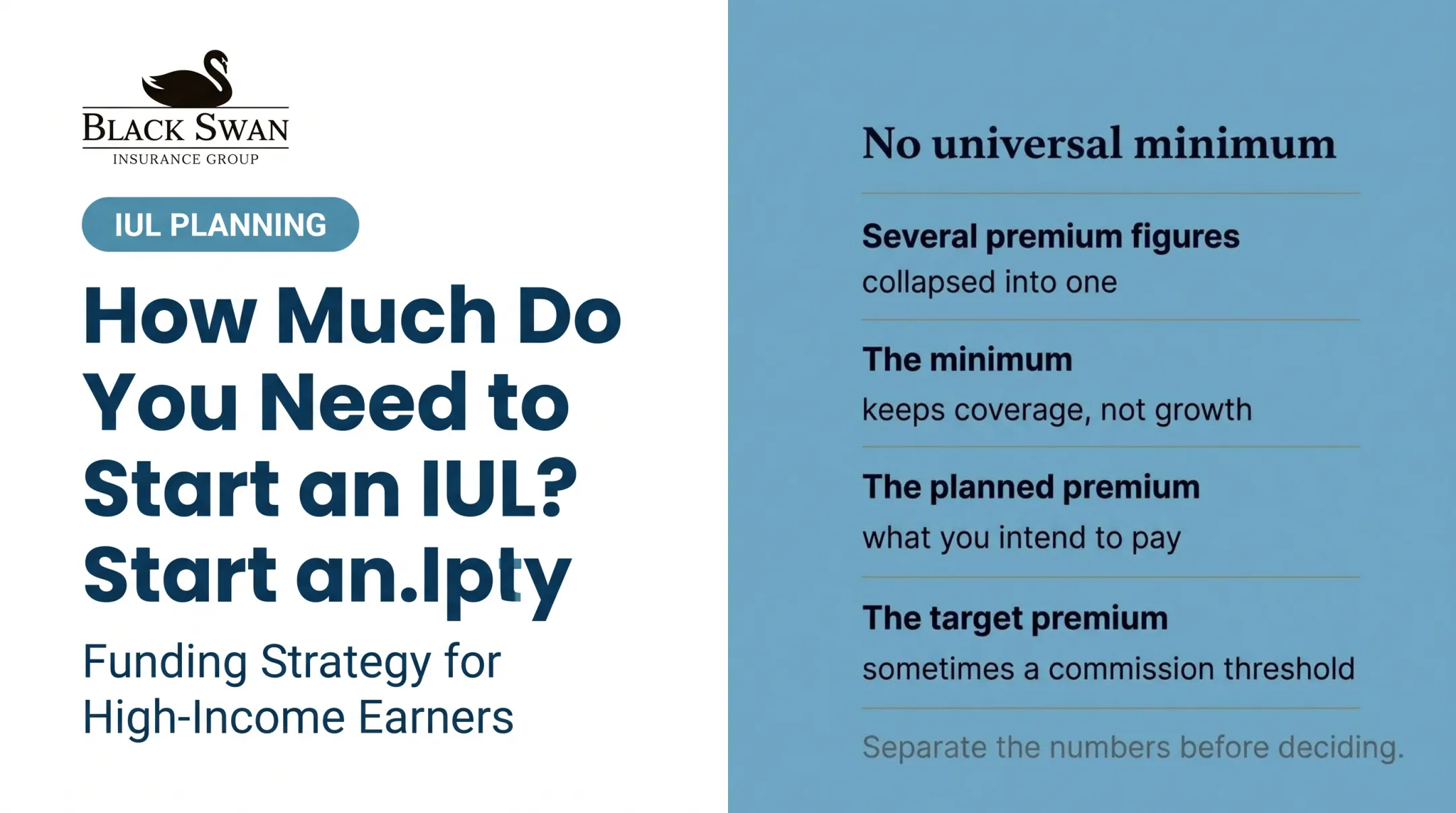 How Much Do You Need to Start an IUL?