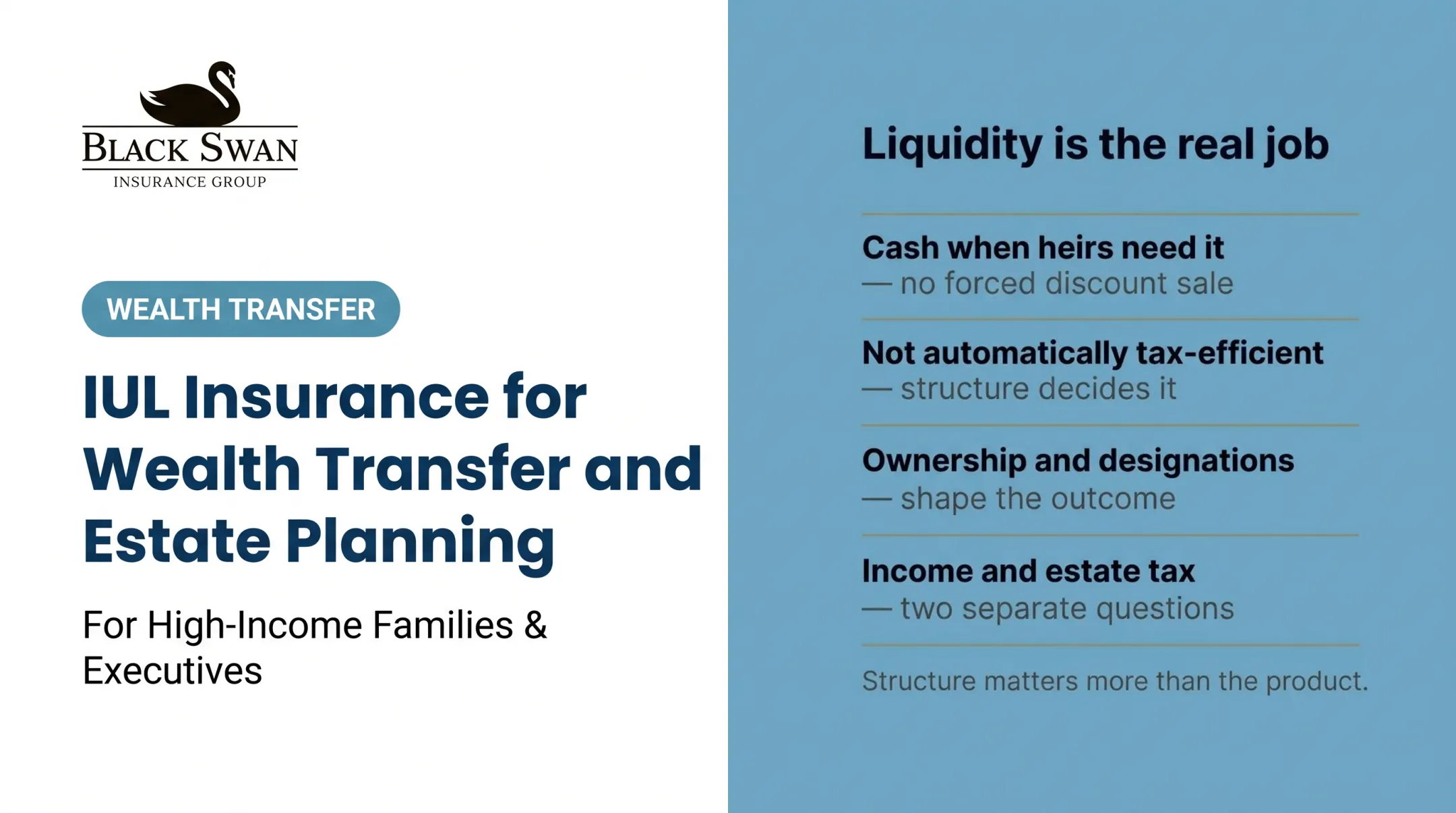 IUL Insurance for Wealth Transfer and Estate Planning