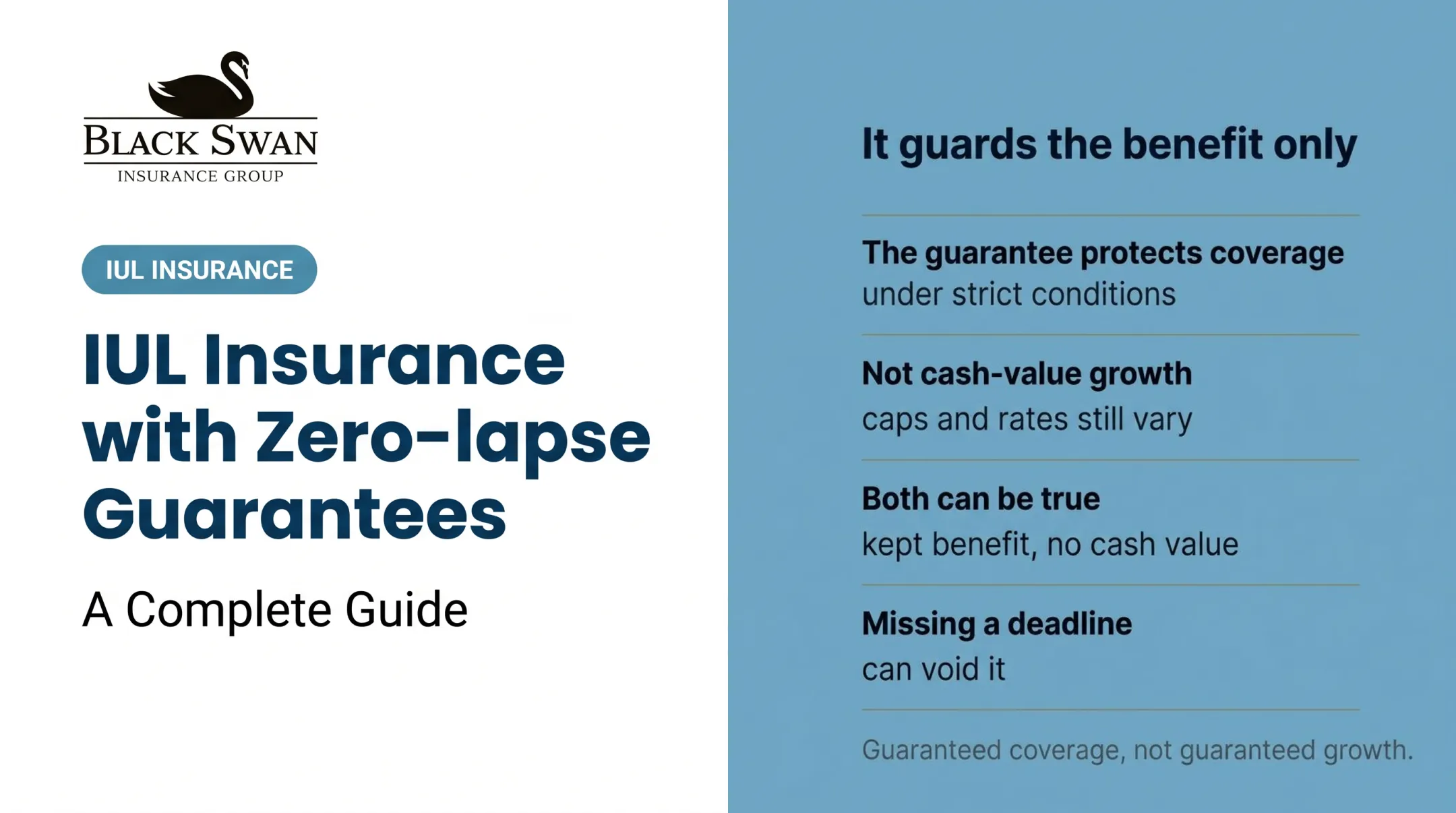 IUL Insurance with Zero-lapse Guarantees: A Complete Guide