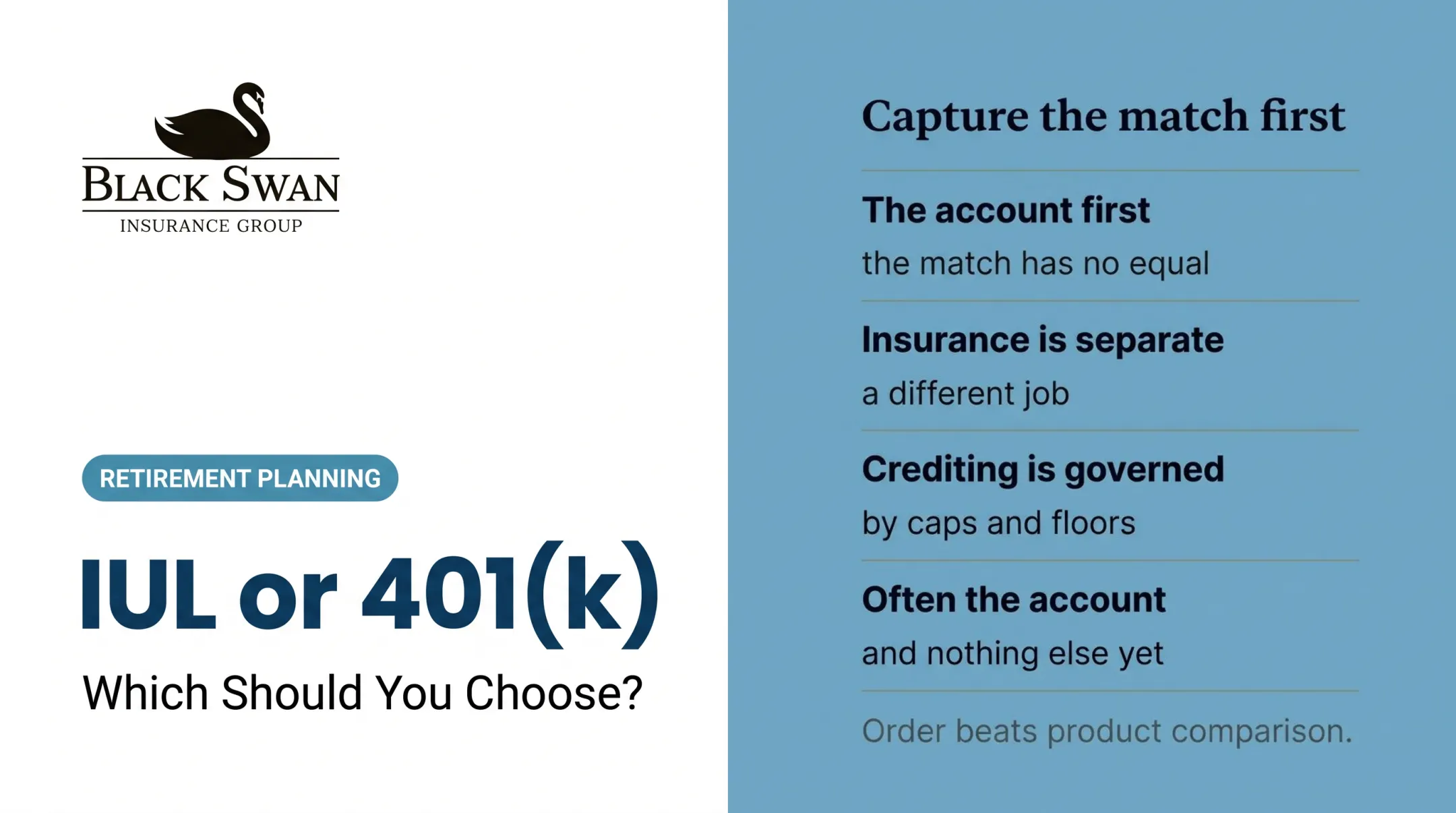 IUL or 401(k): Which Should You Choose?