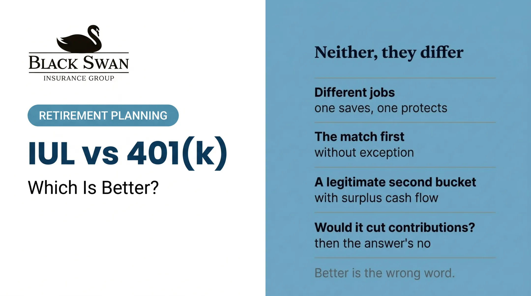 IUL vs 401(k): Which Is Better?