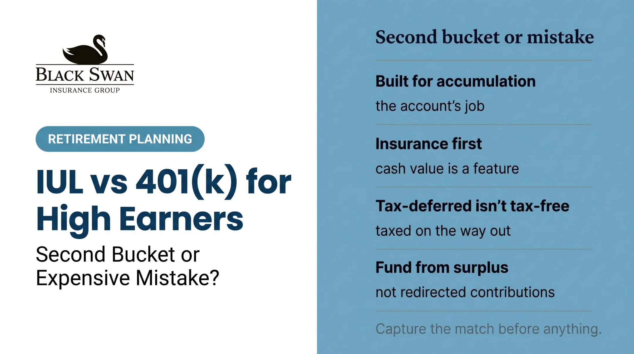 IUL vs 401(k) for Retirement Planning
