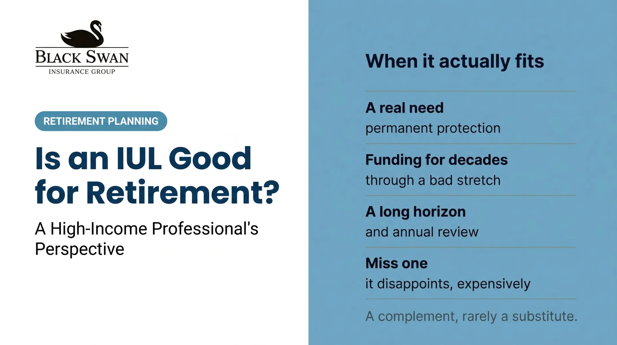 Is an IUL Good for Retirement?