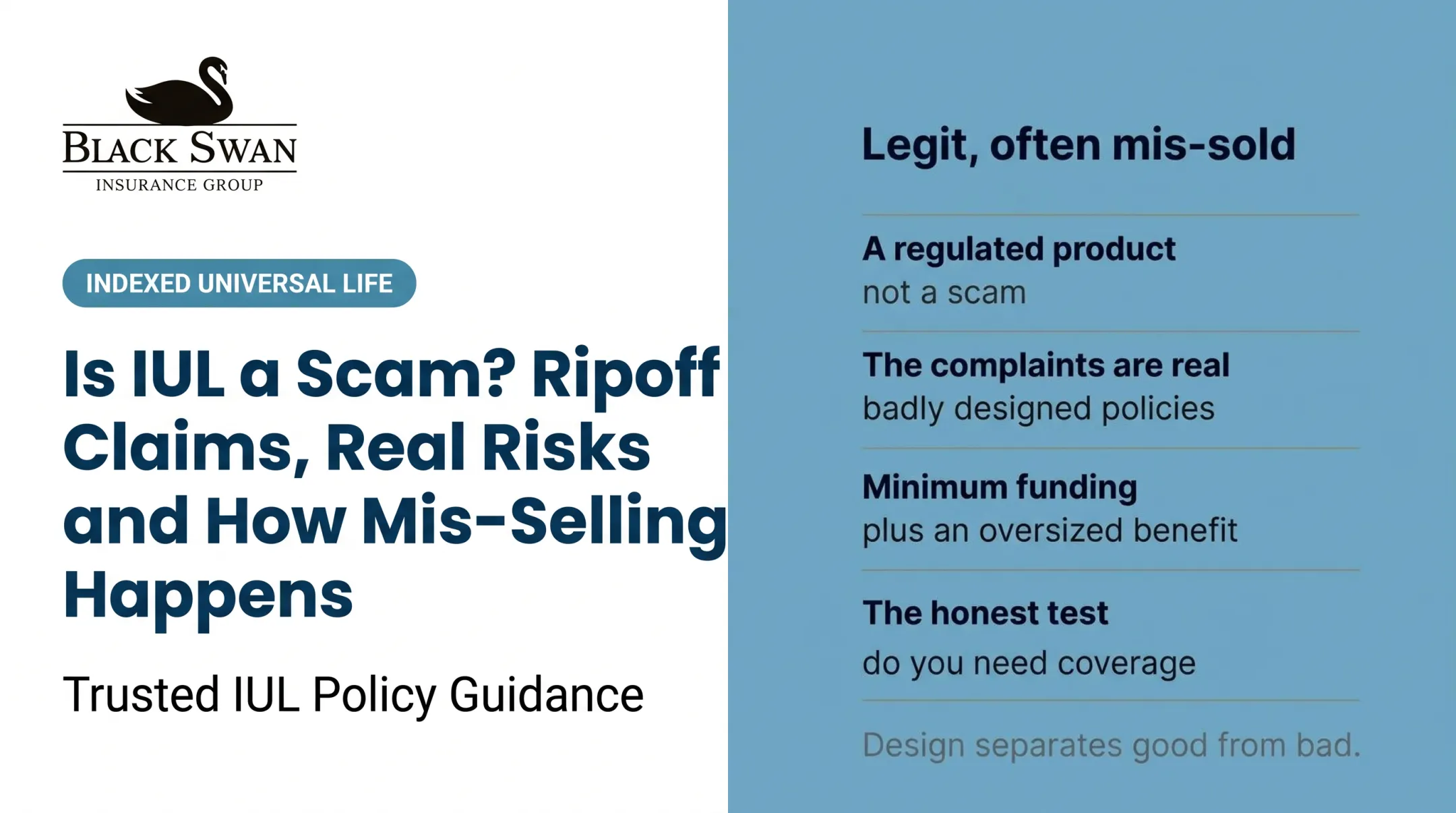 Is IUL a Scam? Ripoff Claims, Real Risks and How Mis-Selling Happens