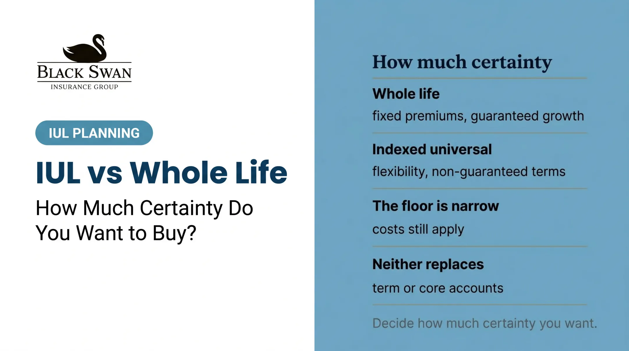 IUL vs Whole Life Insurance