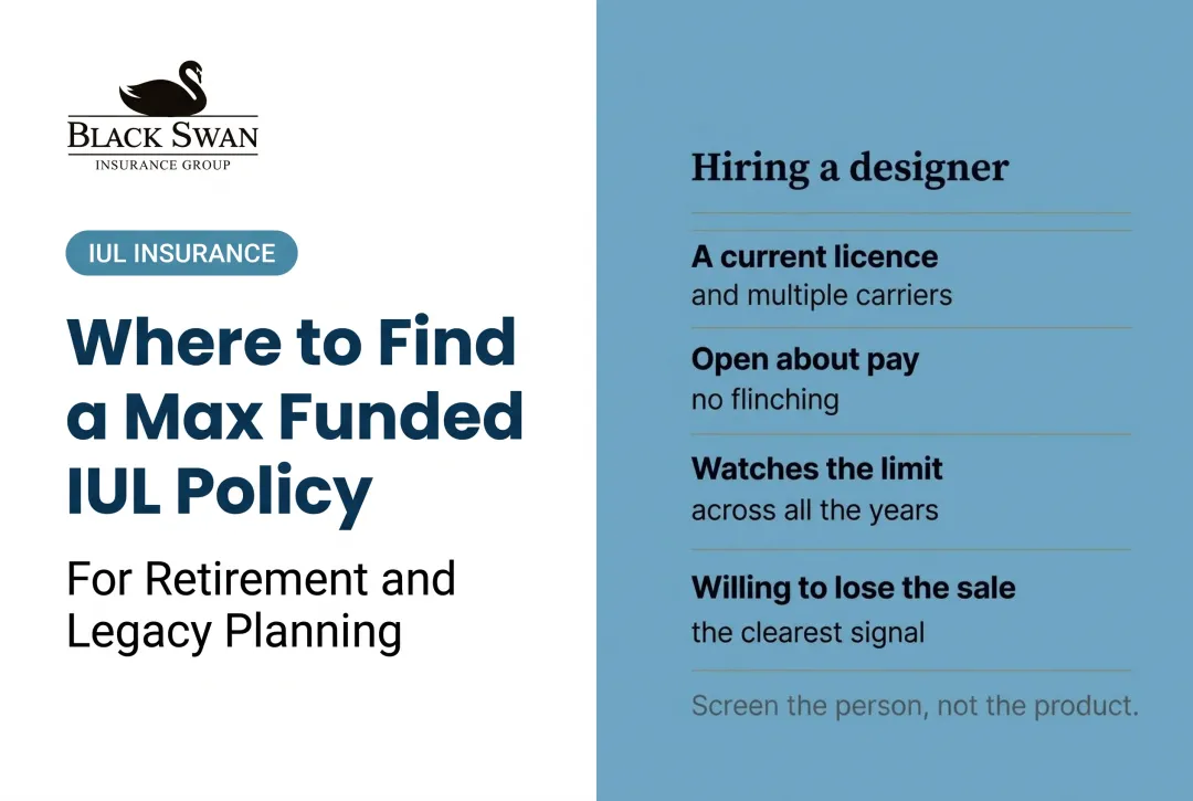 Where to Find a Max Funded IUL Policy