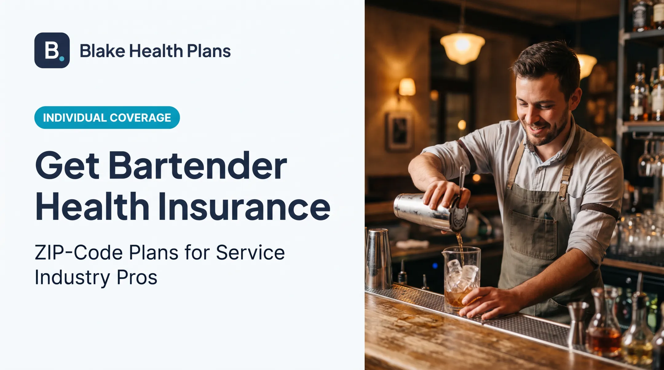Get Bartender Health Insurance