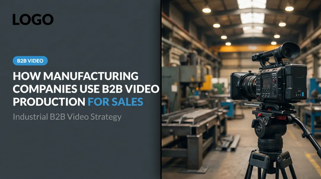 How Manufacturing Companies Use B2B Video Production for Sales