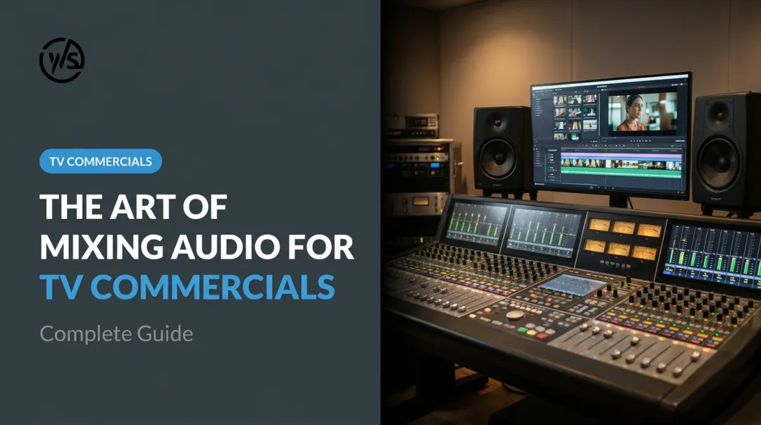 The Art of Mixing Audio for TV Commercials: Complete Guide