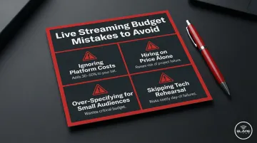 Four common live streaming budgeting mistakes event planners should avoid