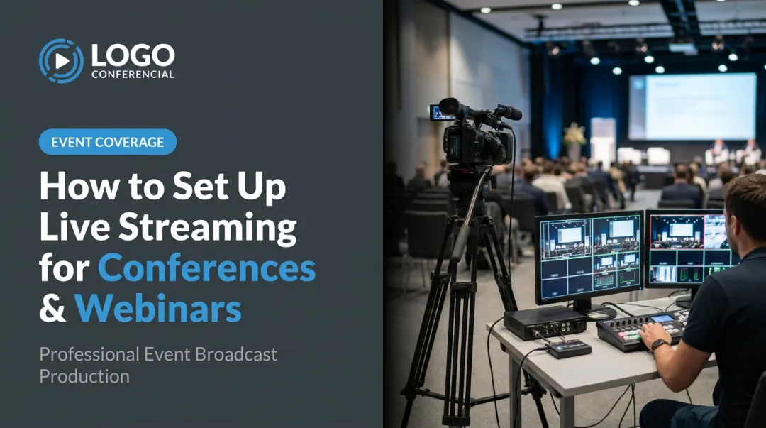 How to Set Up Live Streaming for Conferences & Webinars