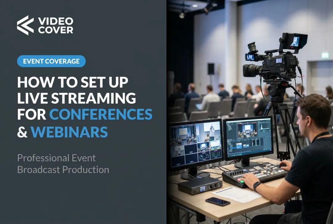 How to Set Up Live Streaming for Conferences & Webinars