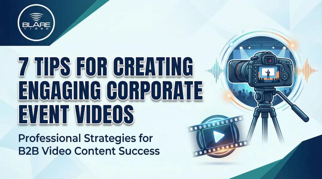 7 Tips for Creating Engaging Corporate Event Videos