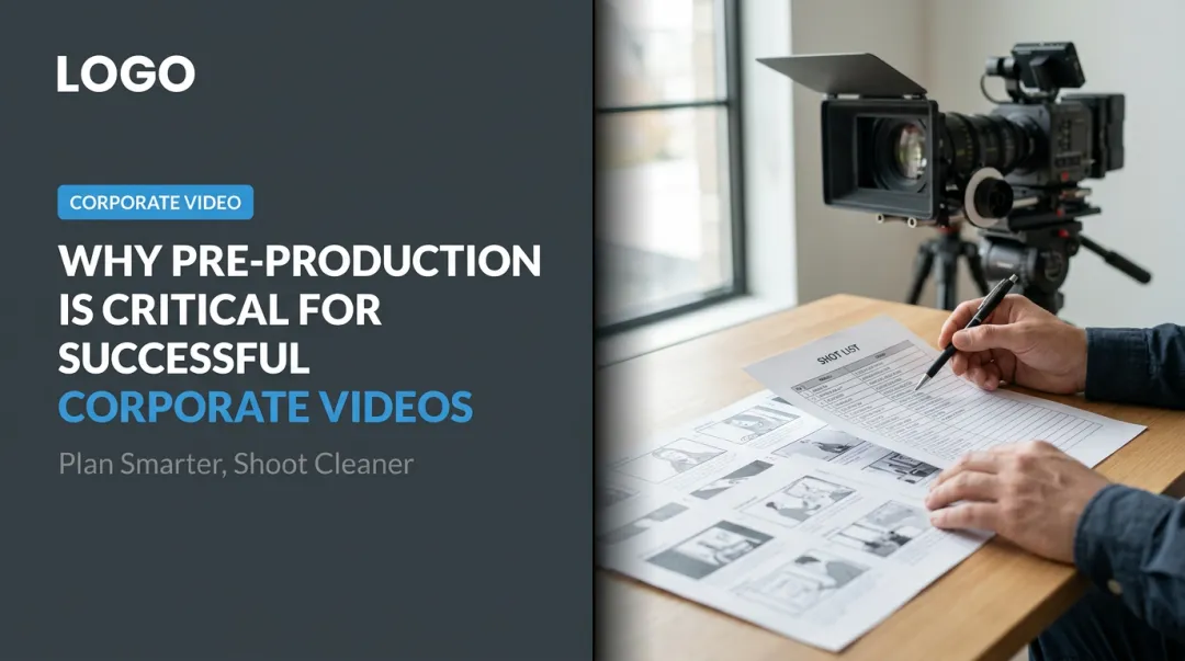 Why Pre-Production is Critical for Successful Corporate Videos