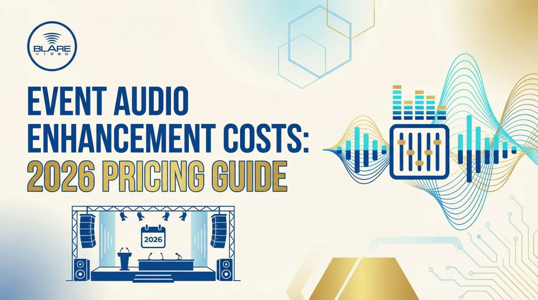 Event Audio Enhancement Costs: 2026 Pricing Guide
