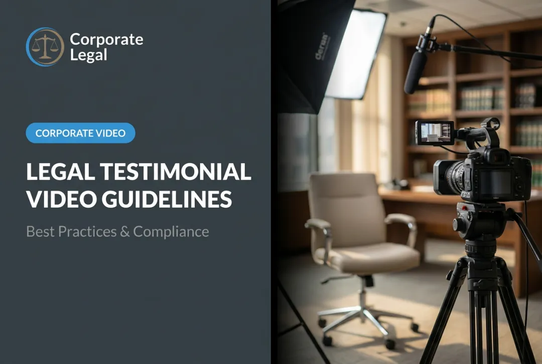 Legal Testimonial Video Guidelines: Best Practices & Compliance