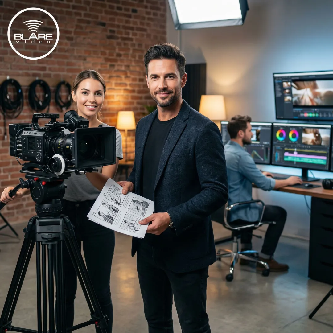 Video production workflow from concept to delivery