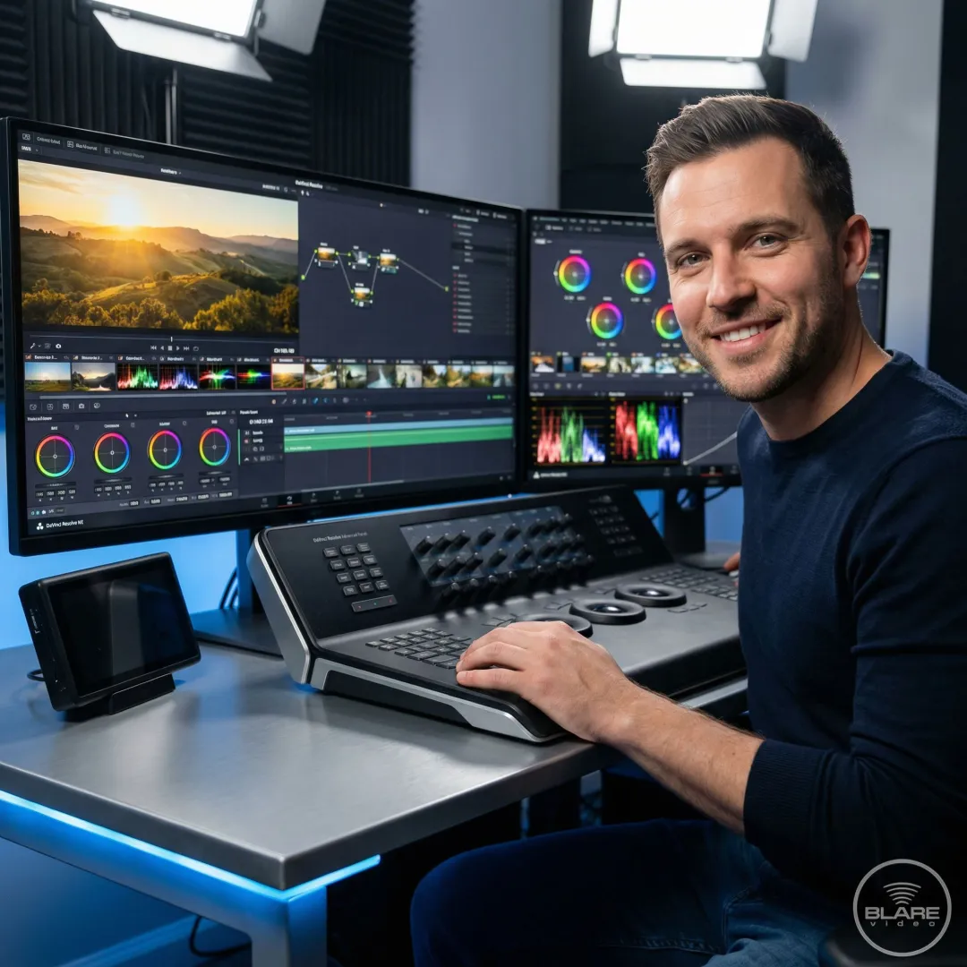 Professional Post-Production Color Correction Services