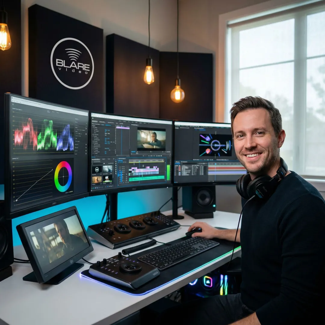 Remote Video Editing & Post-Production Services