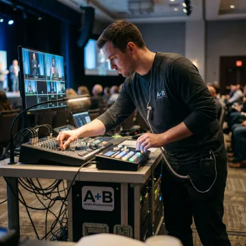 Live stream switcher and camera setup