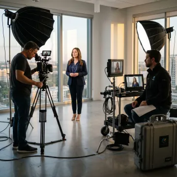 Miami training video production crew