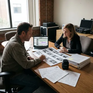 Training video production process