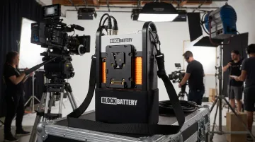 Block Battery SLi-series LiFePO4 professional V-Mount battery pack for cinema production