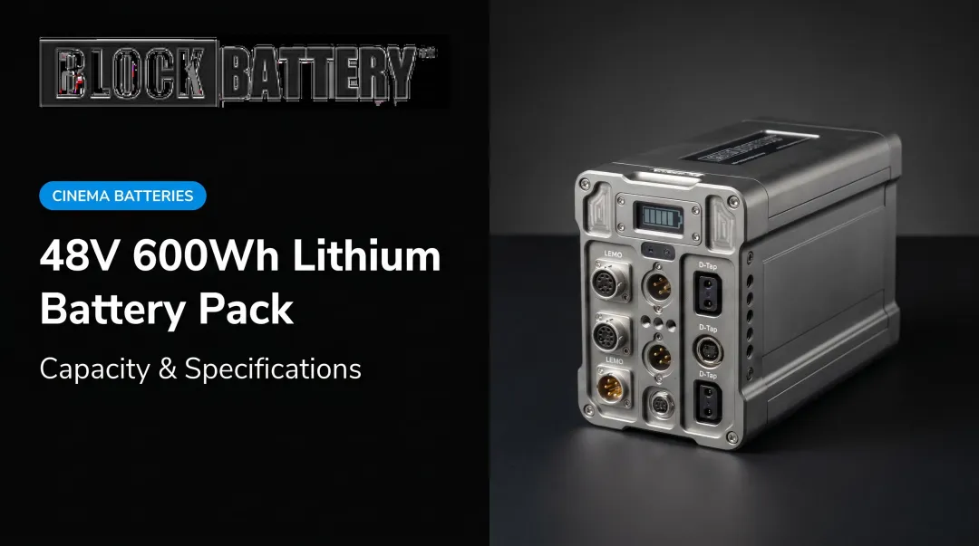 48V 600Wh Lithium Battery Pack: Capacity & Specifications